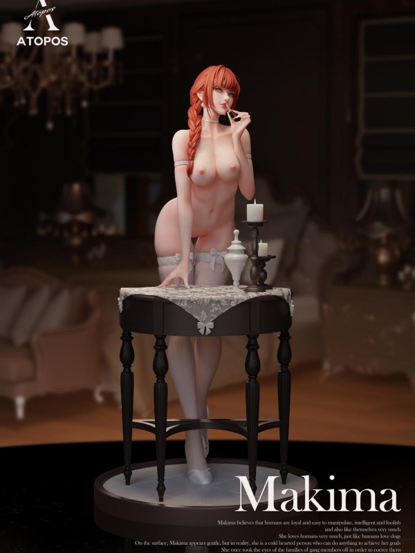 Atopos Studio Chainsaw Man Makima Hot Sexy 1/4 Statue